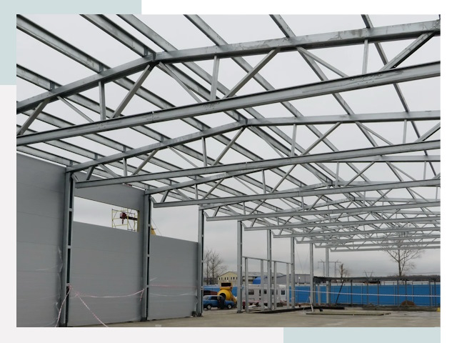 Строительство складов в Междуреченск от 606 руб. за м²