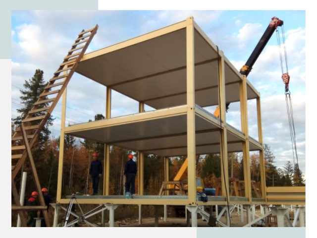 Строительство модульных здания Междуреченск