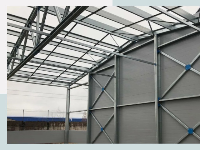 Каркасные ангары от СтальСтрой-Мжд по цене от 606 руб.