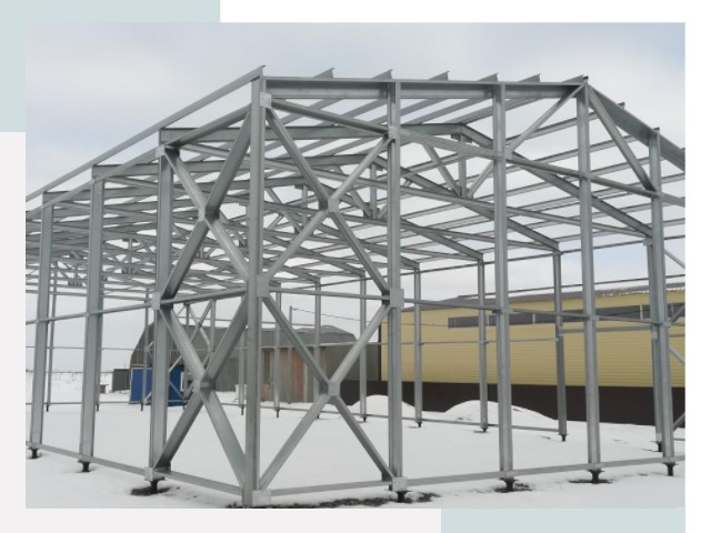 Каркасные ангары в Междуреченске