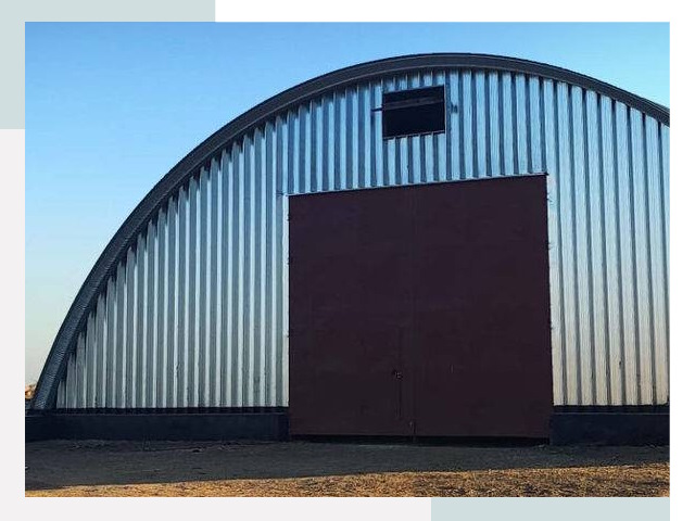Бескаркасные ангары в Междуреченске