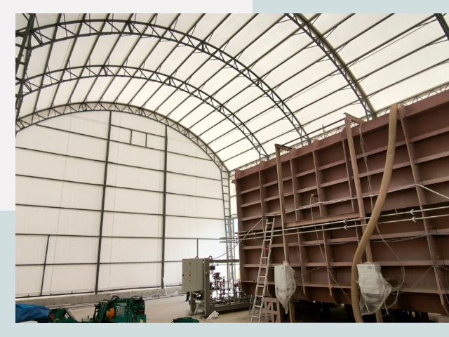 Оснащение ангаров в Междуреченске от 606 руб. - Надежно и быстро