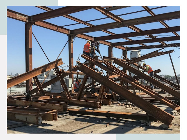 Демонтаж металлоконструкций в Междуреченске от 606 руб.