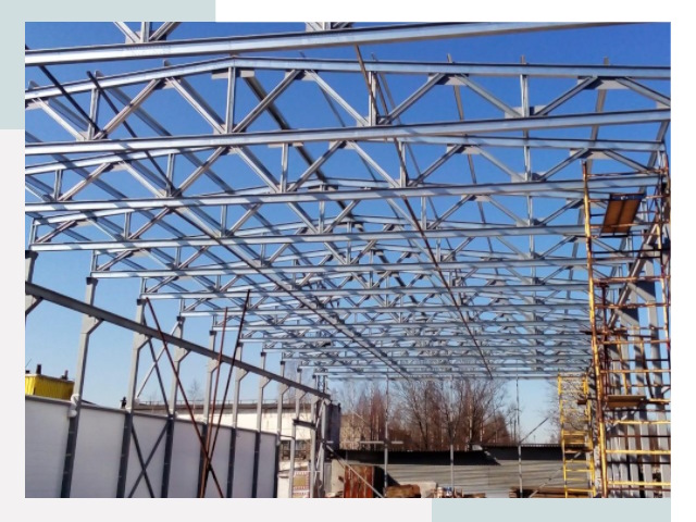 Металлокаркасы для складов в Междуреченске