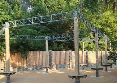 Терраса из металлоконструкций под ключ, проектирование, изготовление и монтаж от СтальСтрой-Мжд